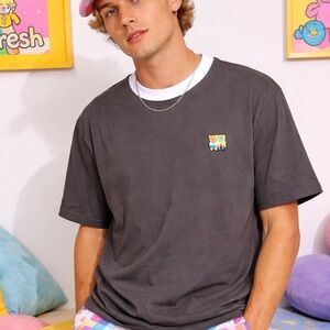 Teddy Fresh x SpongeBob SquarePants Embroidered T-Shirt Size M Unisex